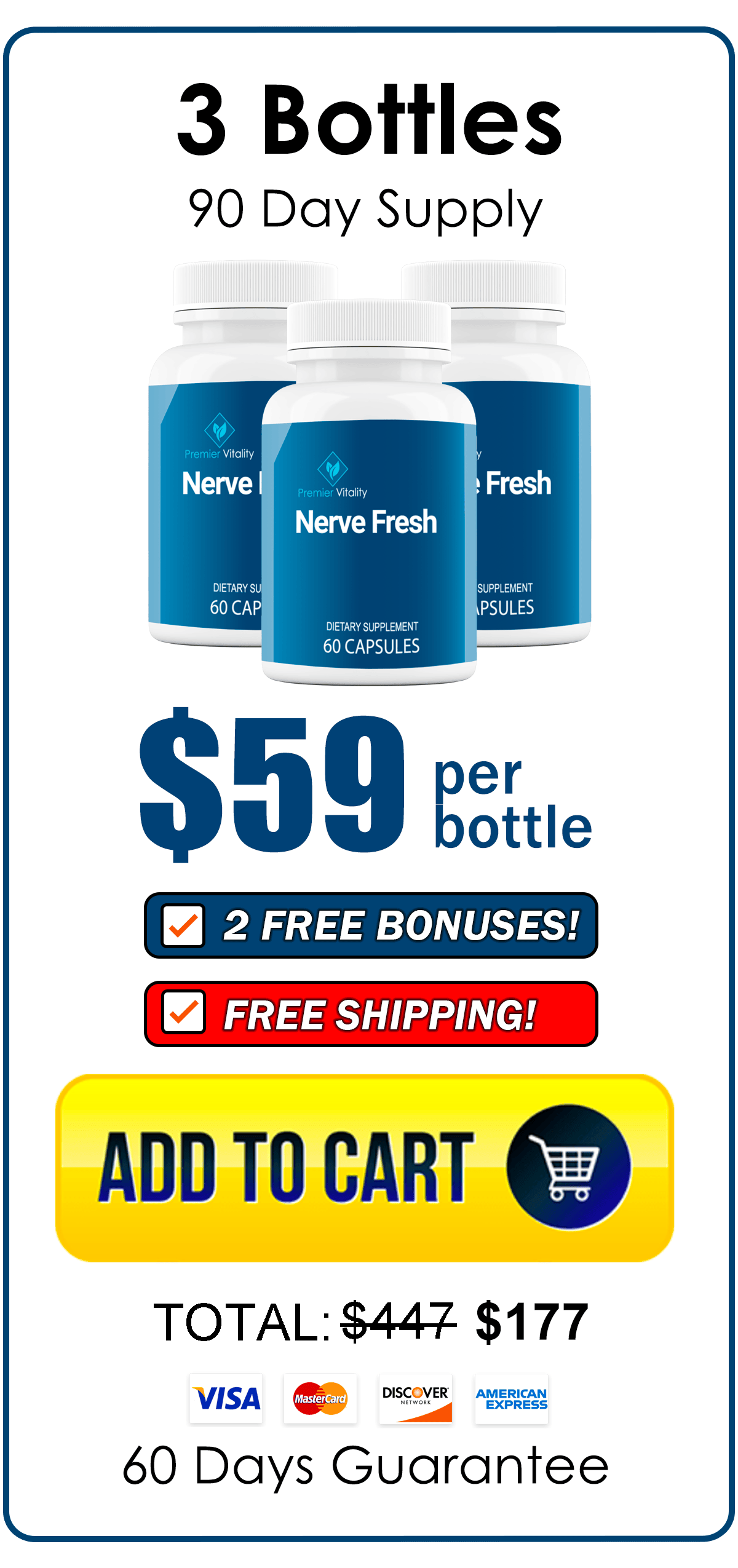 nerve fresh now 3 bottles
